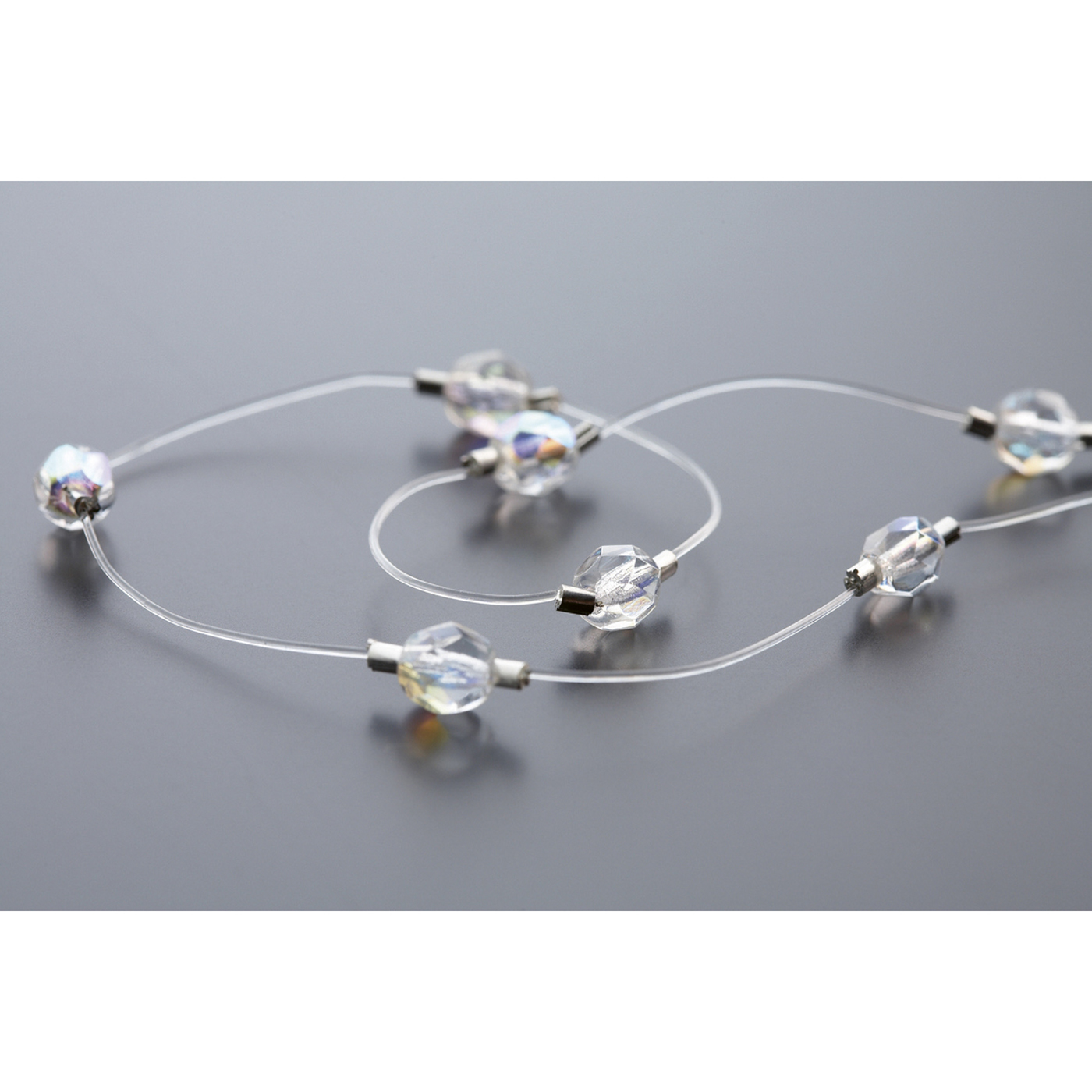Griffin Jewelry Elastic Cord Bindfaden, transparent, ø 0,5 mm - 25 m Griffin Jewelry Elastic Cord Bindfaden, transparent, ø 0,5 mm - 25 m