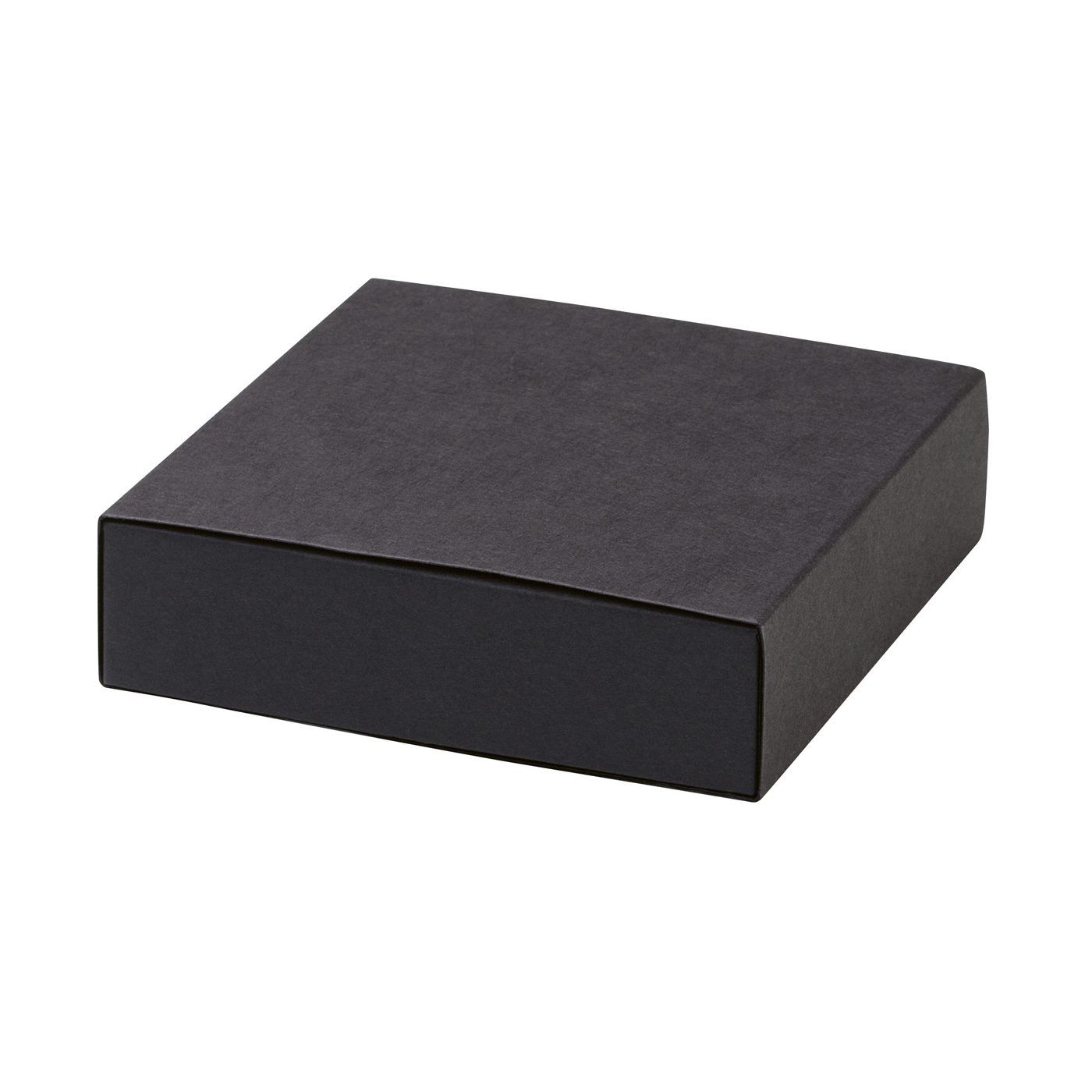 PICA-Design Schmucketui "Quadrabox", schwarz, 120 x 120 x 33 mm - 1 Stück