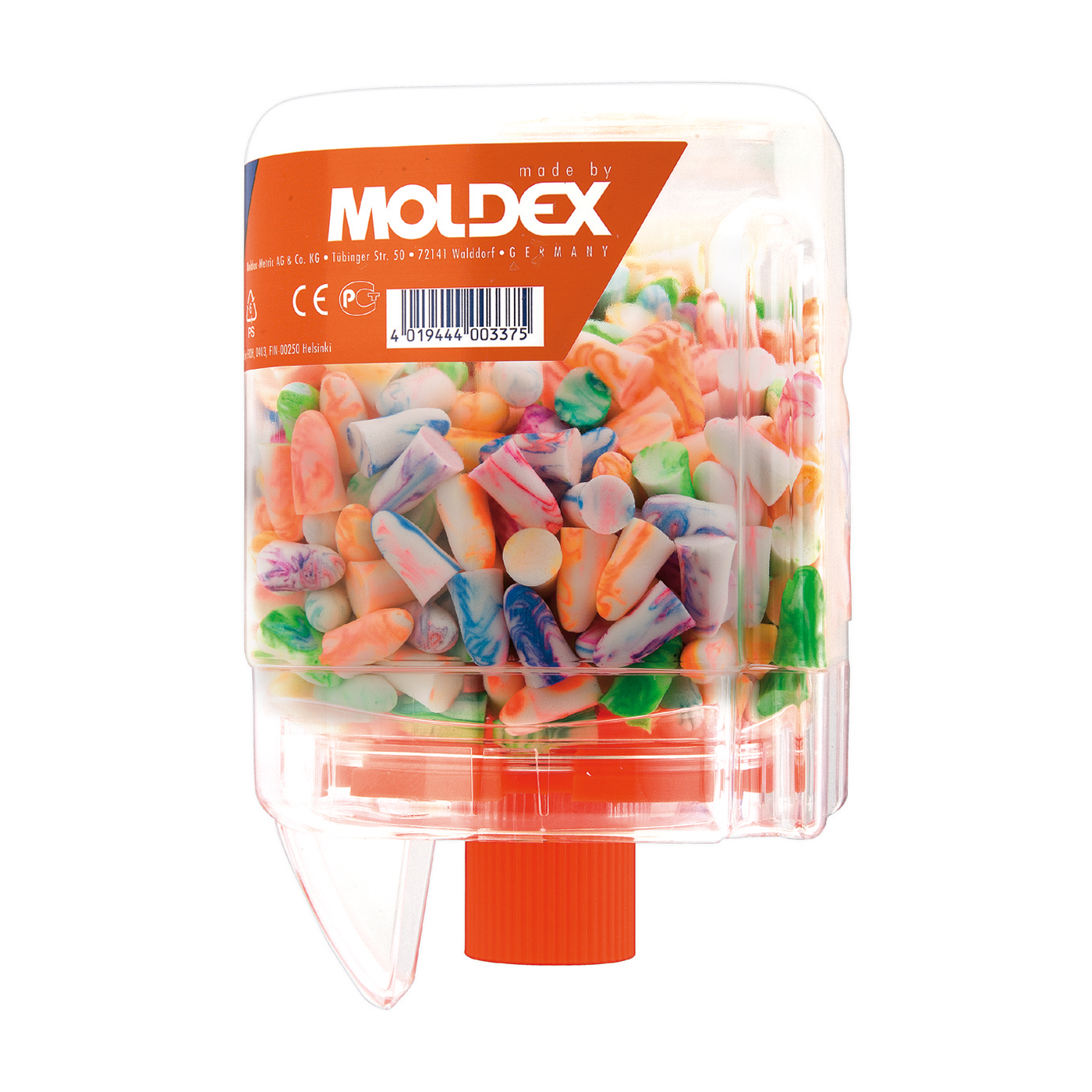 Moldex Spark Plugs Spender, inkl. 250 Paar Gehörstöpsel, klein - 250 Paar
