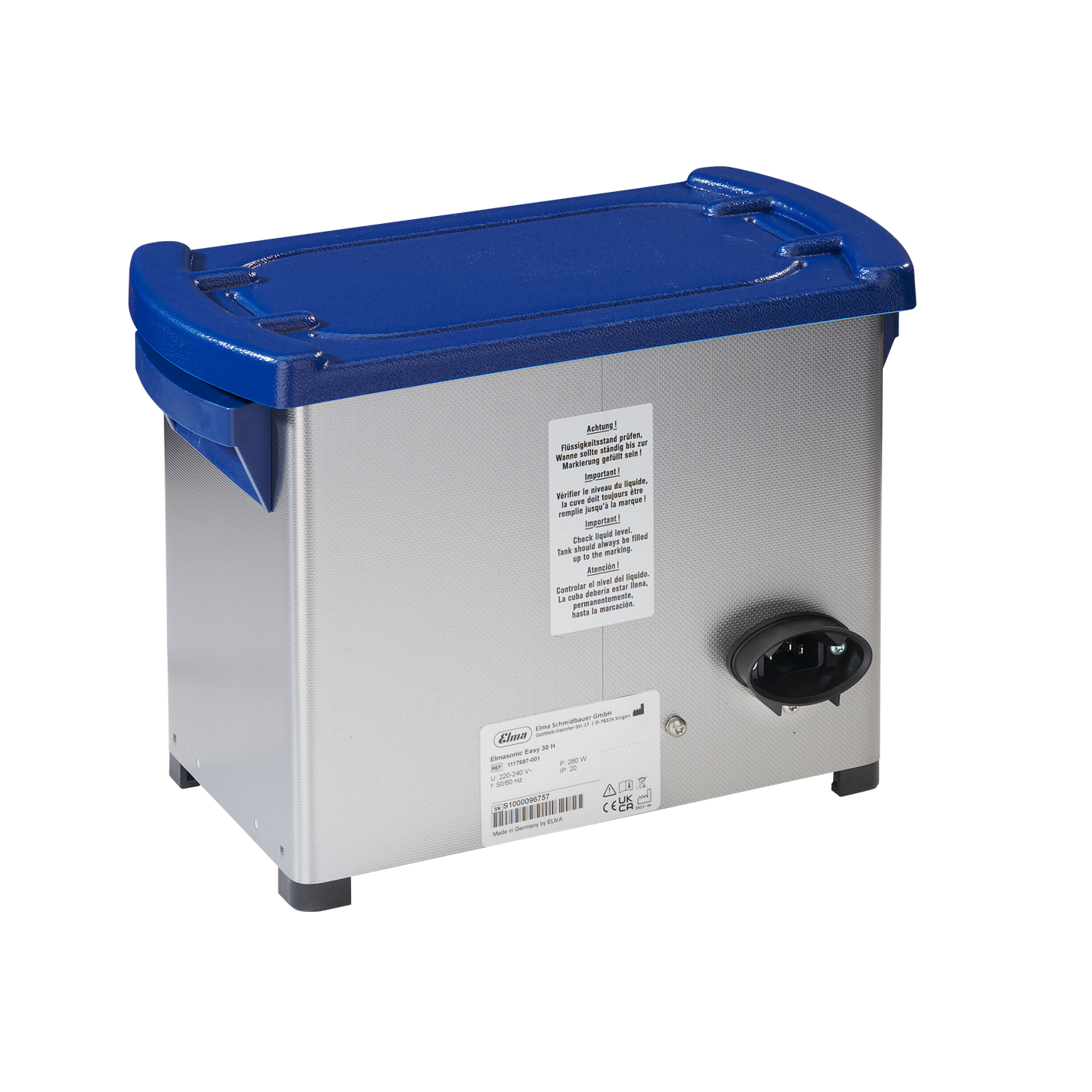 Elmasonic Easy 30H ultrasonic cleaning unit - 1 piece Elmasonic Easy 30H ultrasonic cleaning unit - 1 piece