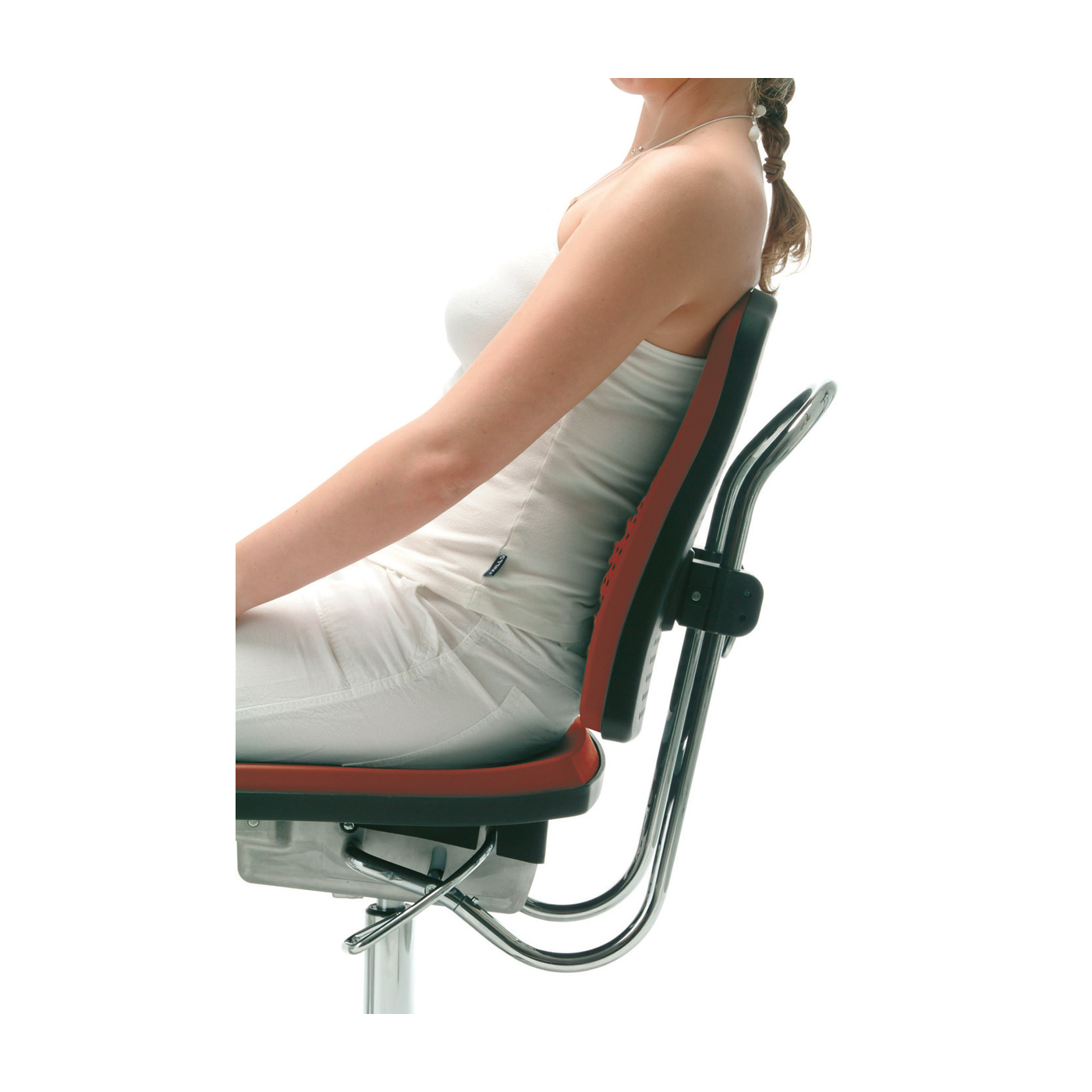 Klimastar Swivel Chair, Signal Red - 1 piece