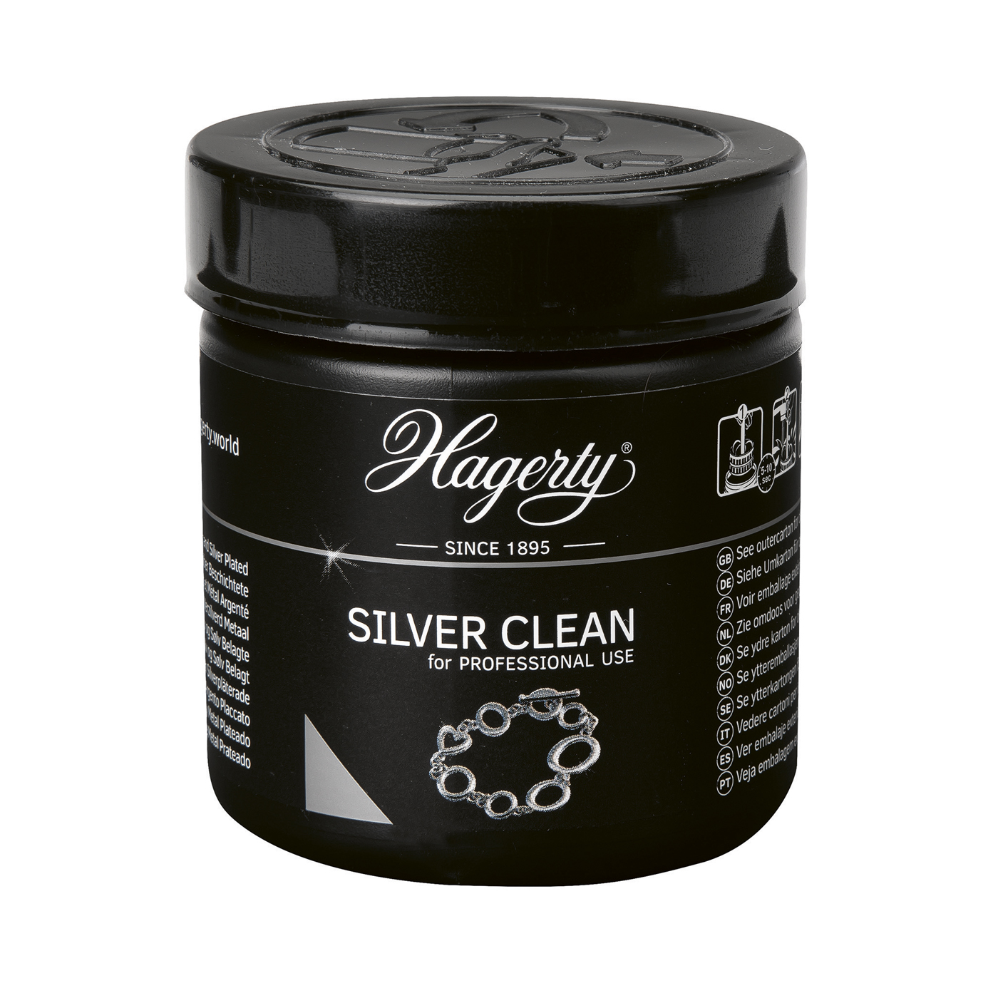 Hagerty Silver Clean Jewellery Bath, for Professional Use - 170 ml