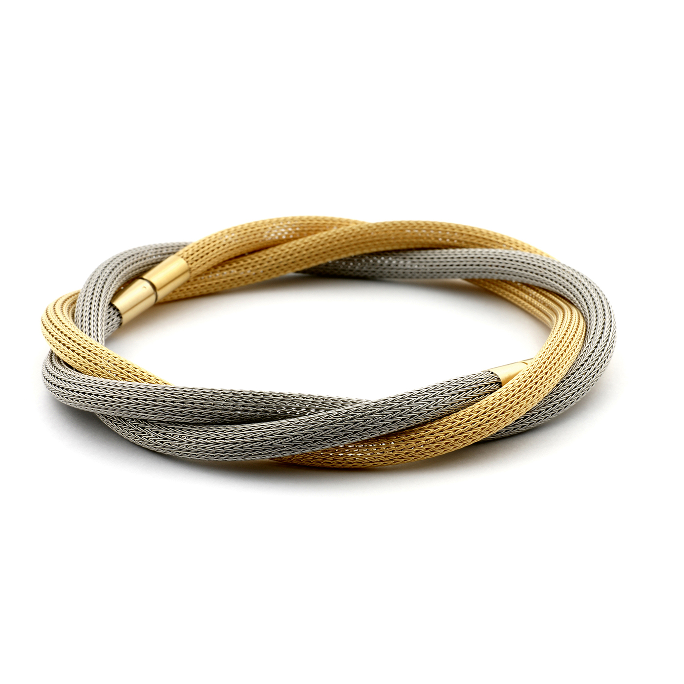 Halsreif "Calza", ES, ø 2,5 mm, 40 cm, Bajonett - 1 Stück Halsreif "Calza", ES, ø 2,5 mm, 40 cm, Bajonett - 1 Stück