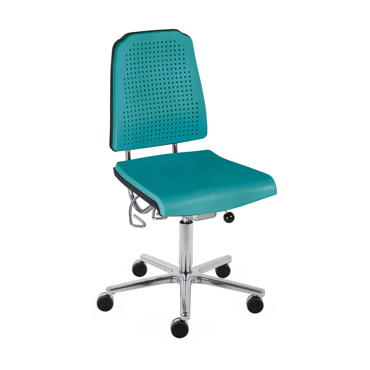 Klimastar Swivel Chair, Turquoise - 1 piece
