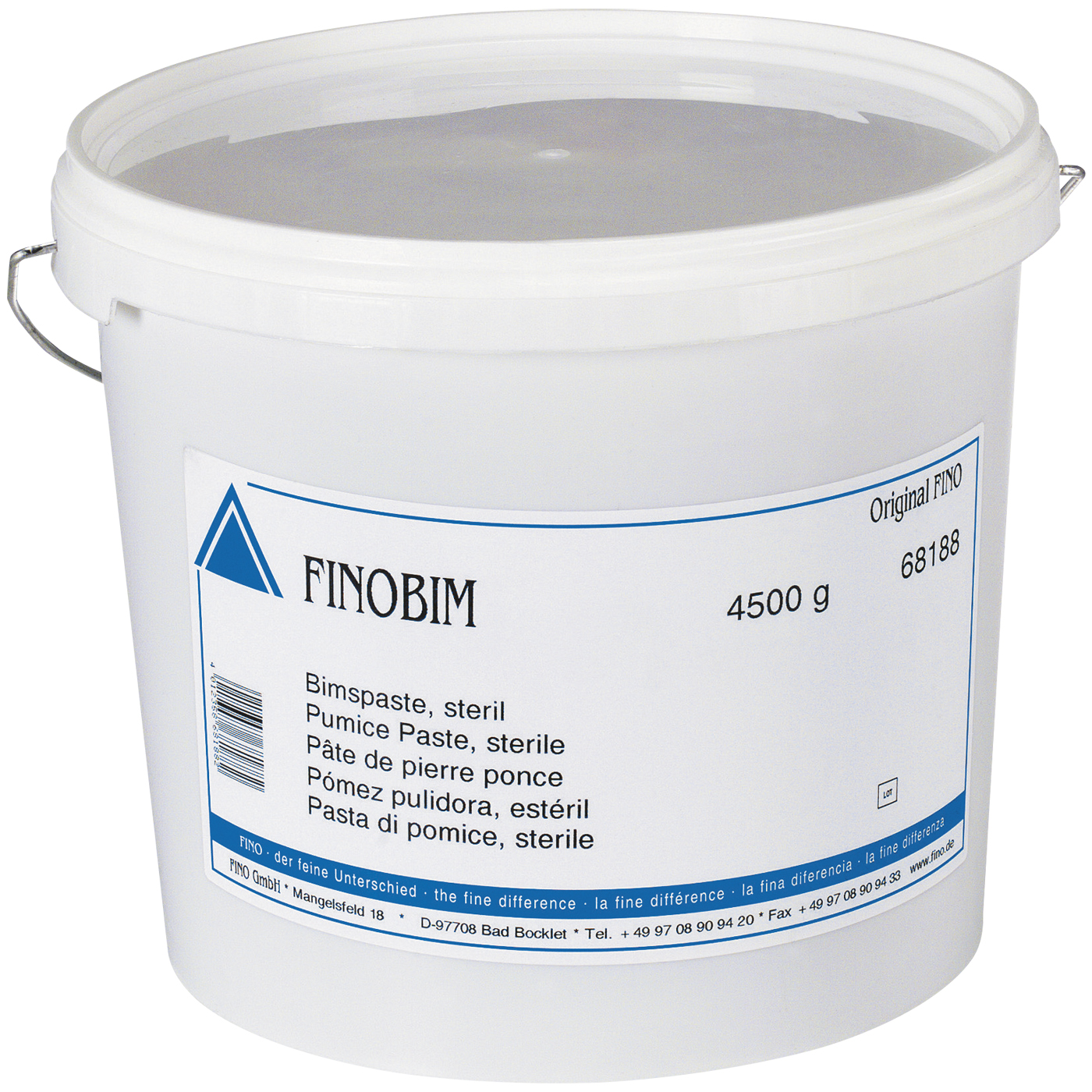 FINOBIM Pumice Paste - 4500 g