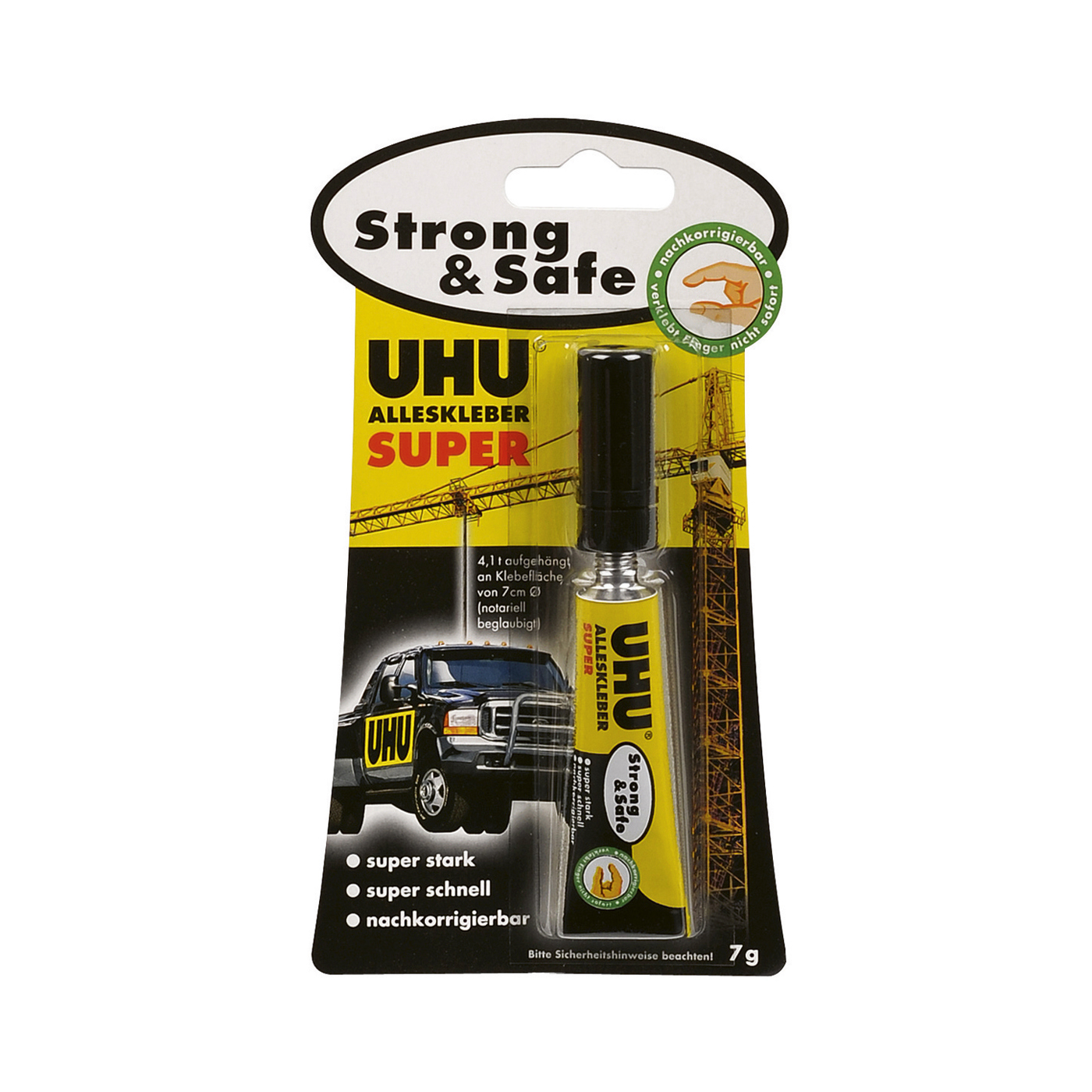 UHU Super Strong & Safe Alleskleber - 7 g