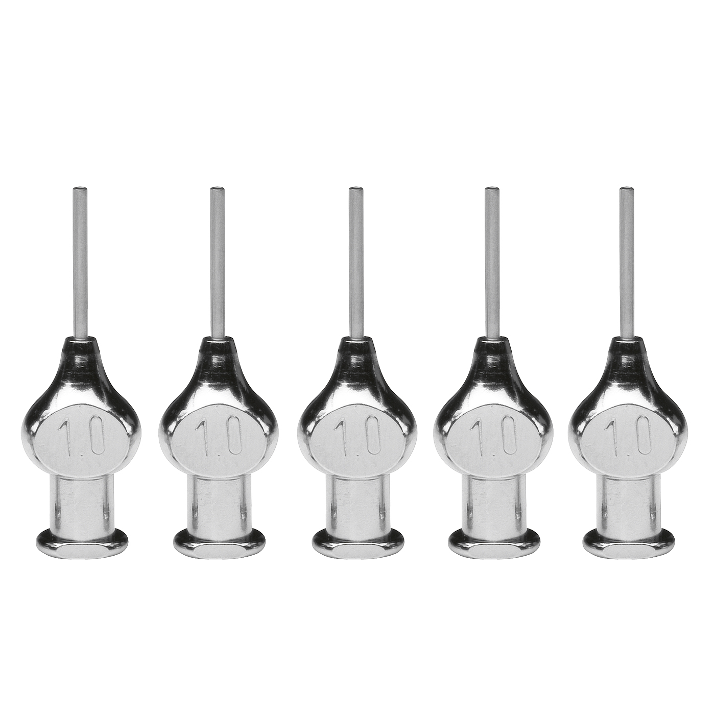 microflame burner nozzles, ø 1,0 x 10 mm (G19) - 5 pieces