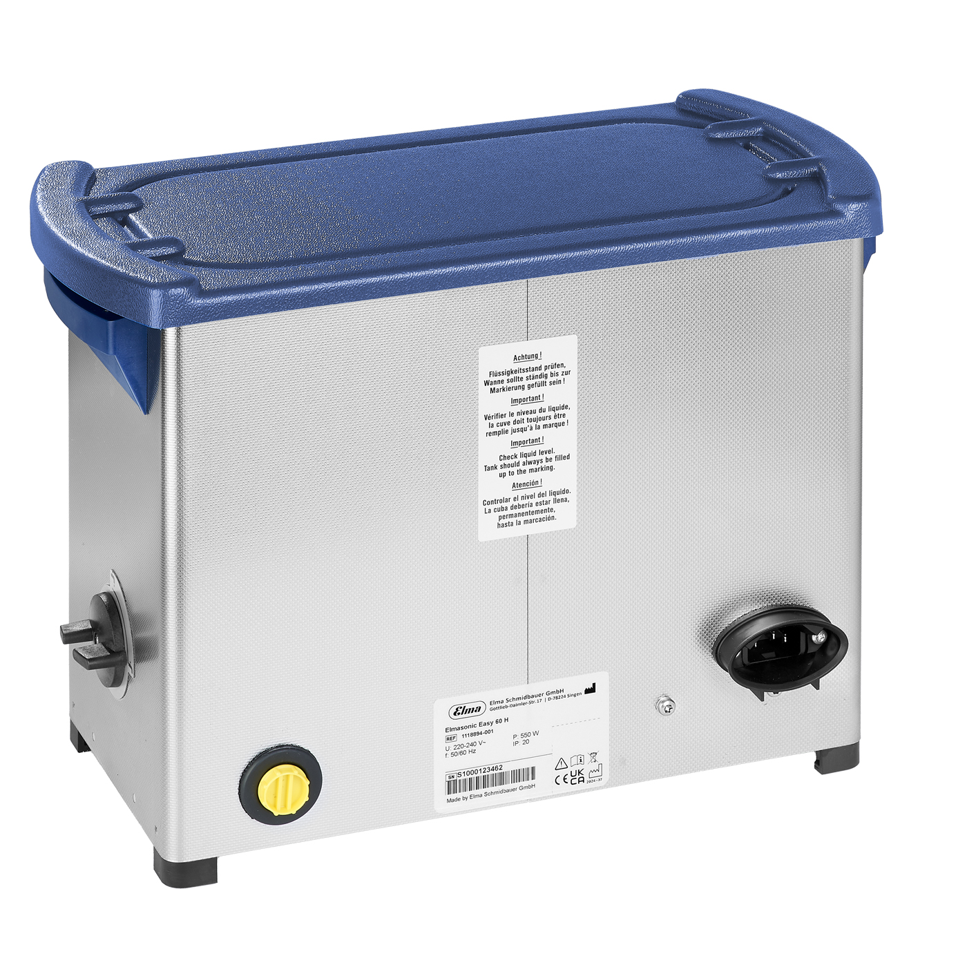 Elmasonic Easy 60H ultrasonic cleaning unit - 1 piece Elmasonic Easy 60H ultrasonic cleaning unit - 1 piece
