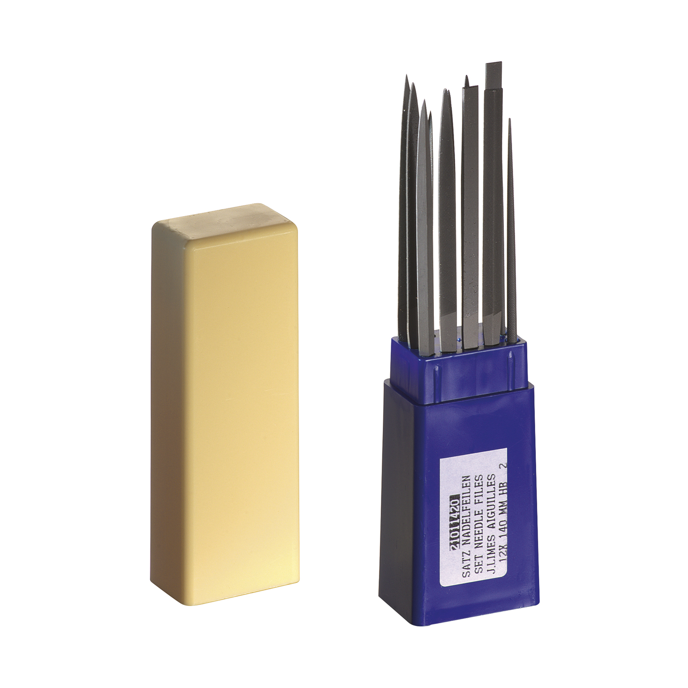 Nadelfeilen, Hieb 2, 140 mm - 1 Sortiment