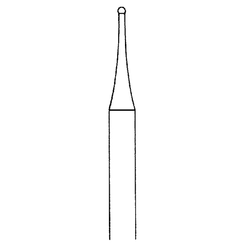 Round Milling Cutter, Fig. 1. ø 0.7 mm - 1 piece