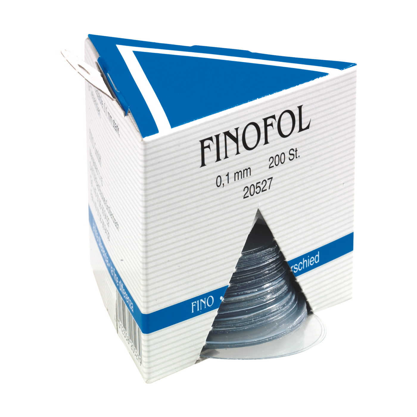 FINOFOL Spacer Foils, ø 42 x 0.1 mm - 200 pieces