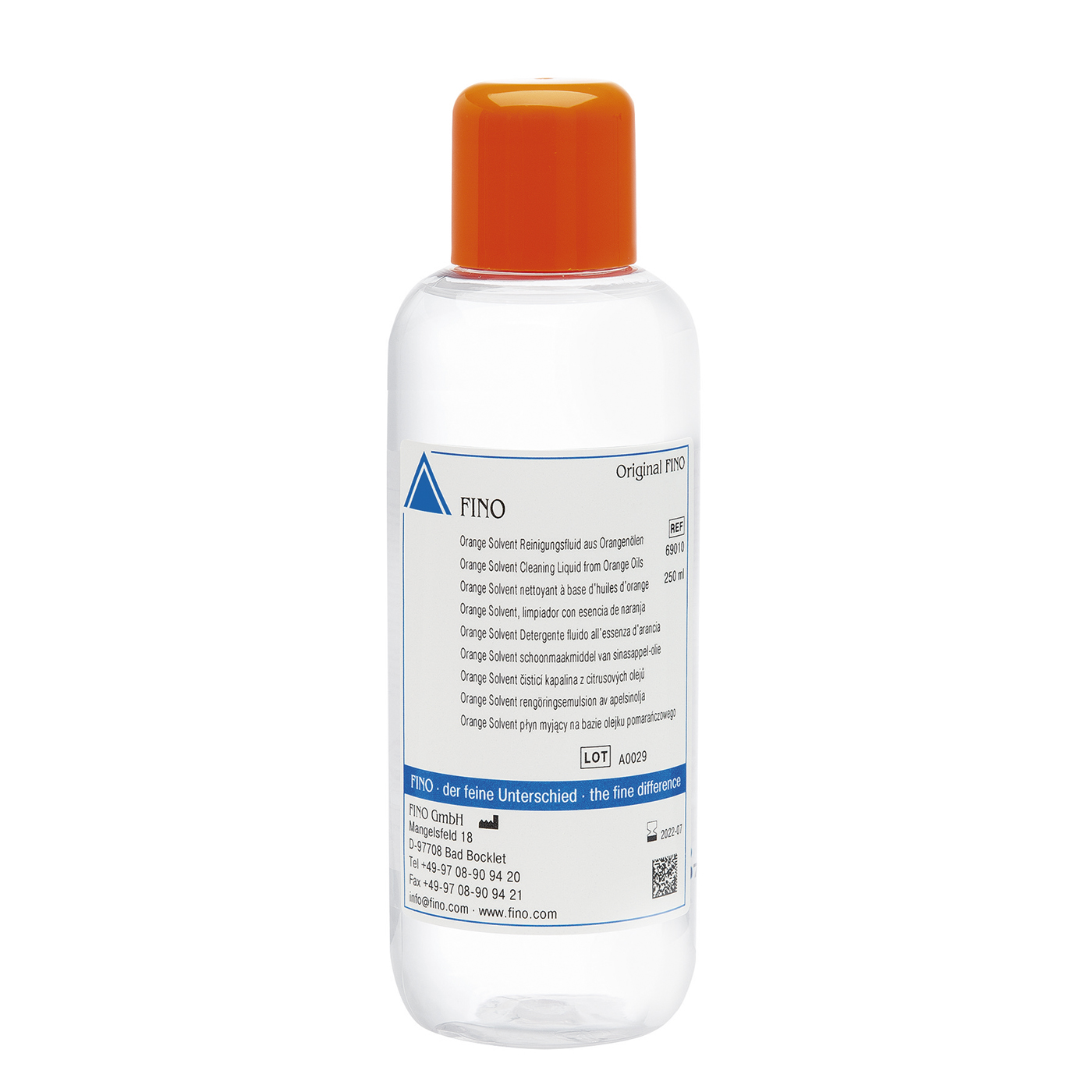 FINO Orange Solvent Cleaning Agent - 250 ml