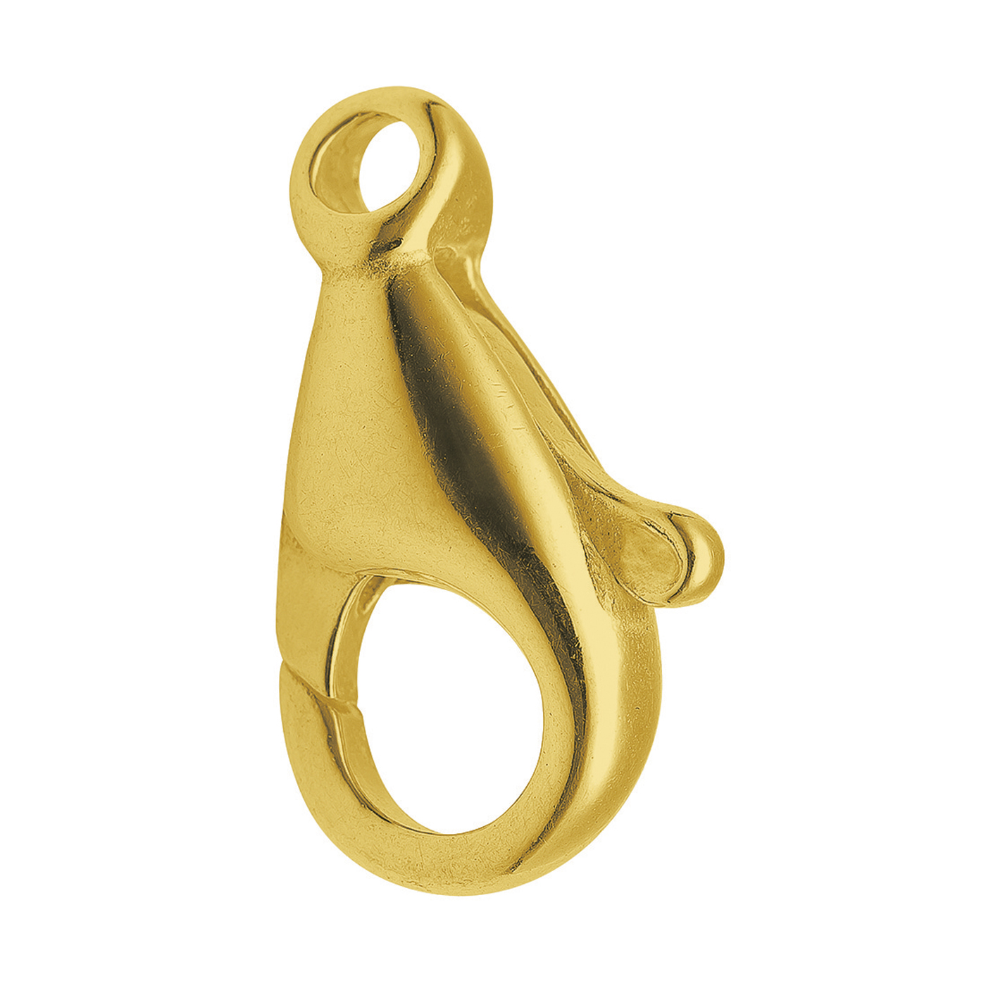 Karabiner, 585 G, 7 x 15 mm, gegossen - 1 Stück