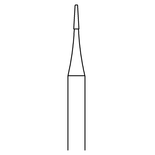 Cylinder Milling Cutter, Fig. 23, ø 0.7 mm - 1 piece