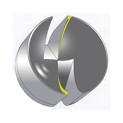 Twincut Hollow Drill, Fig. 411T, ISO 010 - 1 piece Twincut Hollow Drill, Fig. 411T, ISO 010 - 1 piece