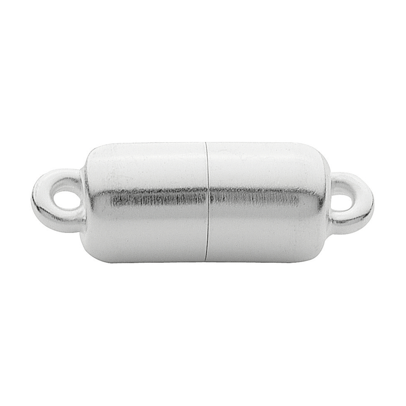 classicLine Magnetic Clasp, Cylinder,925Ag Polished, 6x13mm - 1 piece classicLine Magnetic Clasp, Cylinder,925Ag Polished, 6x13mm - 1 piece