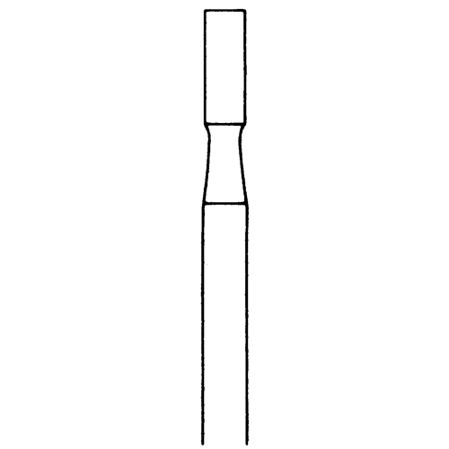 Zylinderfräser, Fig. 21, ø 2,1 mm - 1 Stück