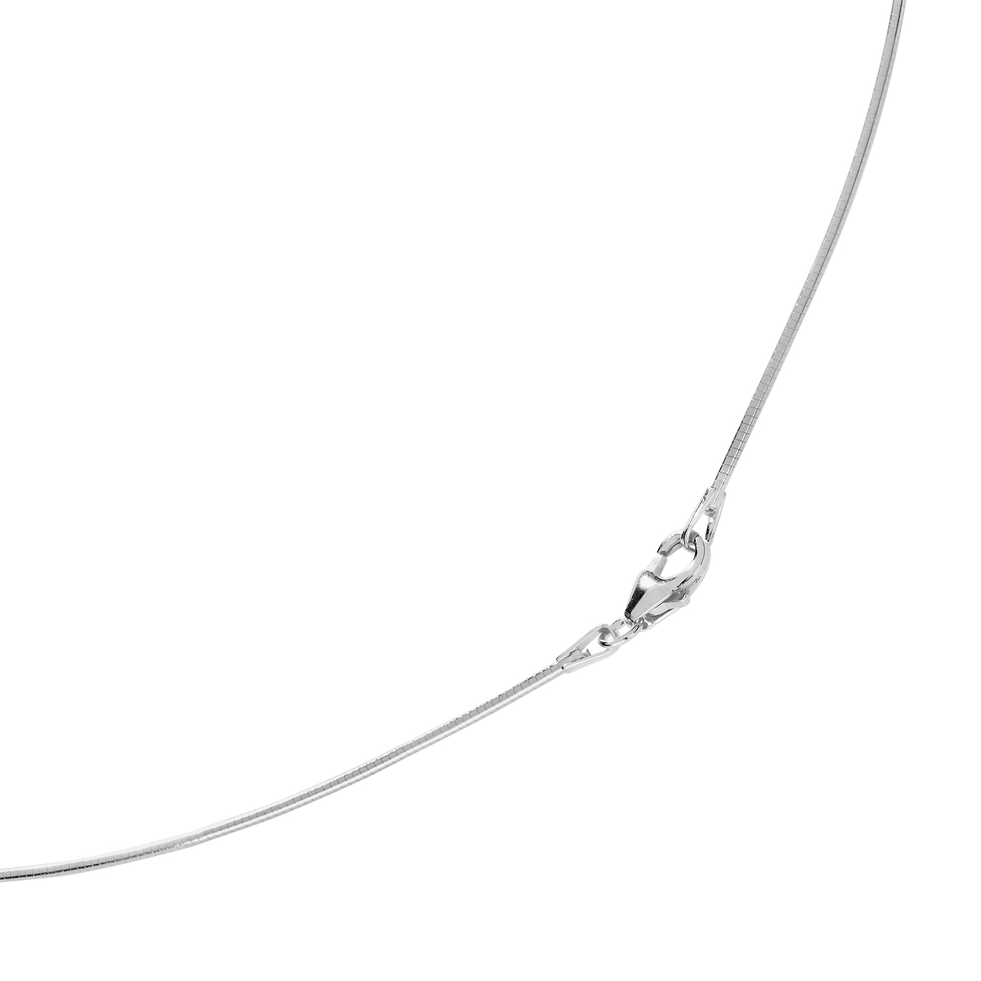 Halsreif Tonda, 925 Ag, 1,20 mm, 45 cm - 1 Stück