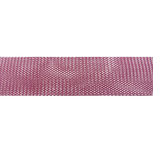 Knitted Tube, 925Ag, 2cm, pink - 1 m