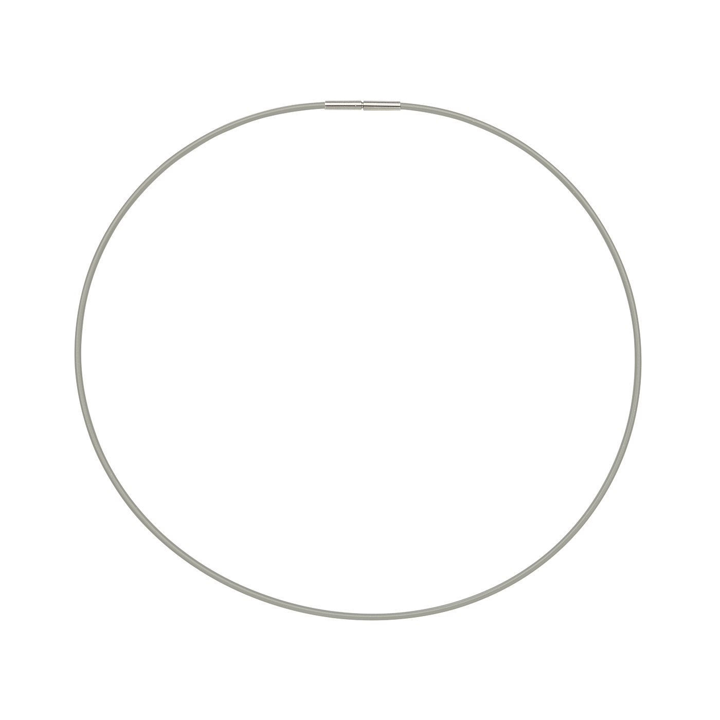 Silikonreif, weiß, ø 2,0 mm, 42 cm, Bajonett, ES - 1 Stück