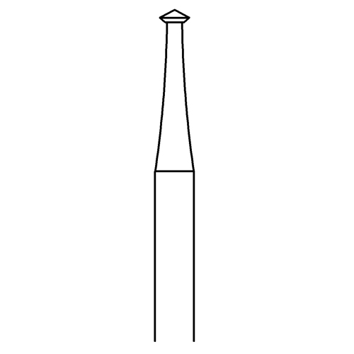 Doppelkegelfräser, Fig. 446, 70°, ø 1,8 mm - 1 Stück