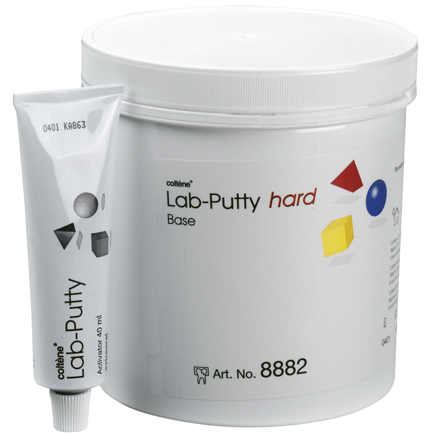 Coltène/Whaledent Lab-Putty hard Silikonknetmasse - 900 ml