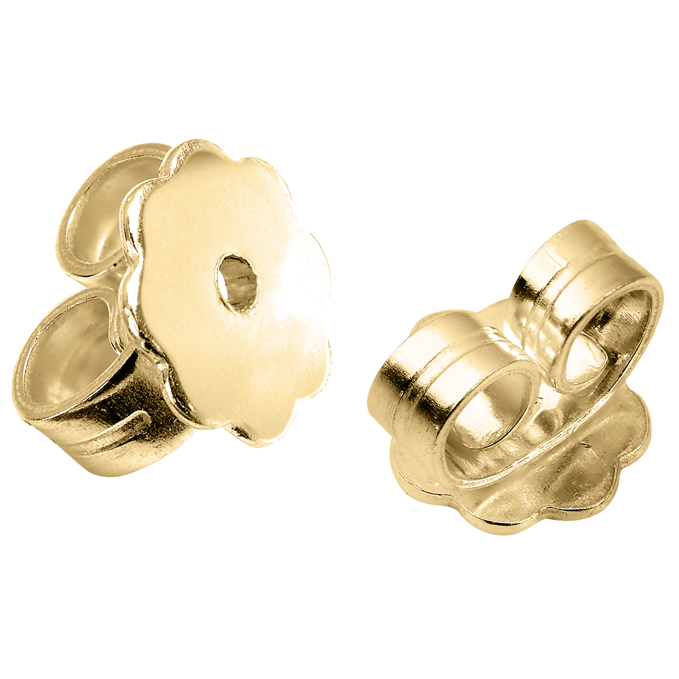 Ear Nut, 750G, ø 6 mm, with Little Flower - 1 piece