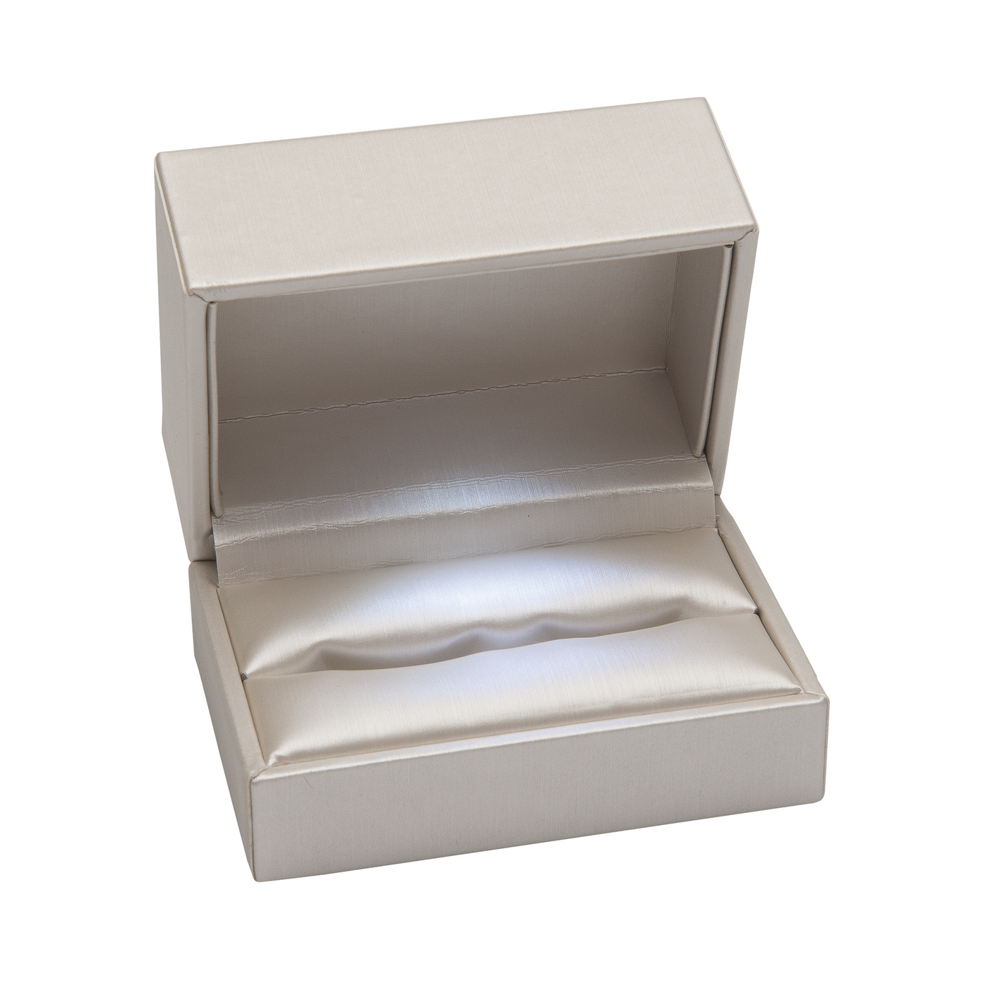 Jewellery Packaging "Brilliant",w/ LED,Creme,80 x 55 x 48 mm - 1 piece