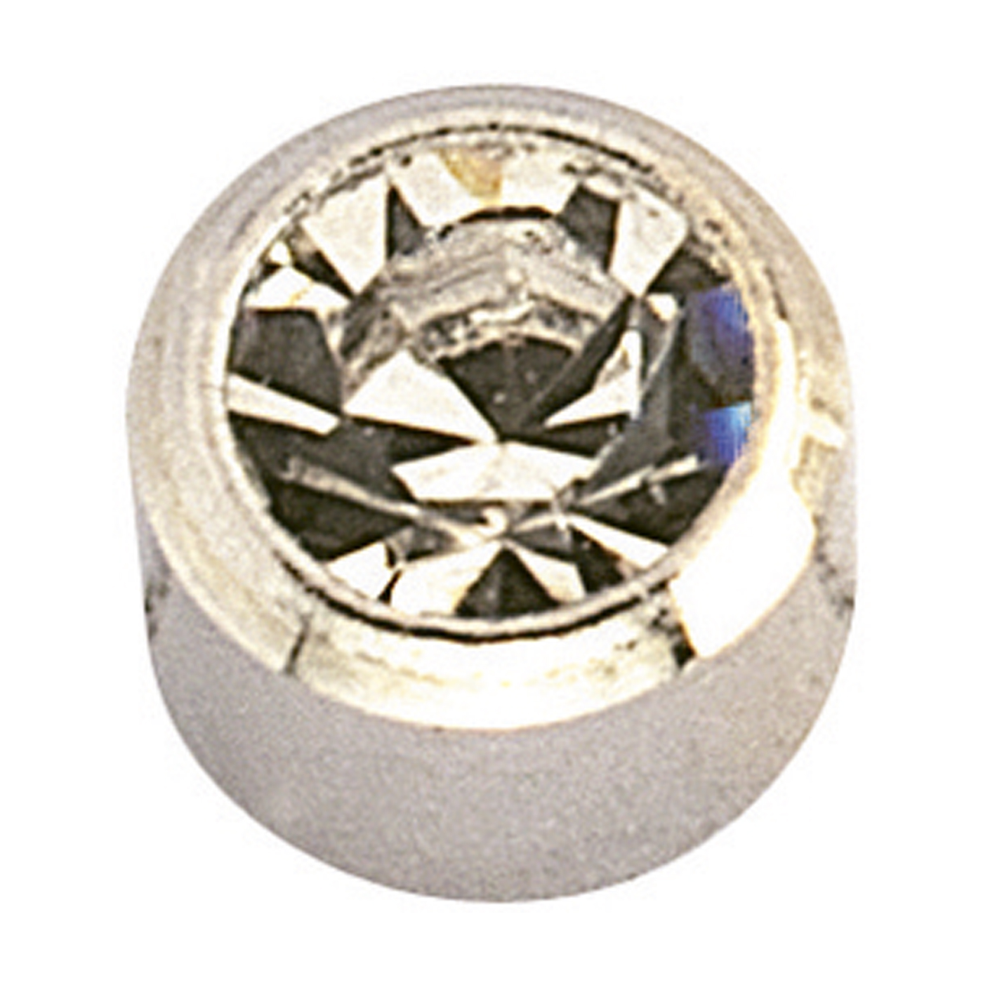 Plus System First Studs, Palladium-Col., Crystal, ø 3.95 mm - 12 x 2 pieces