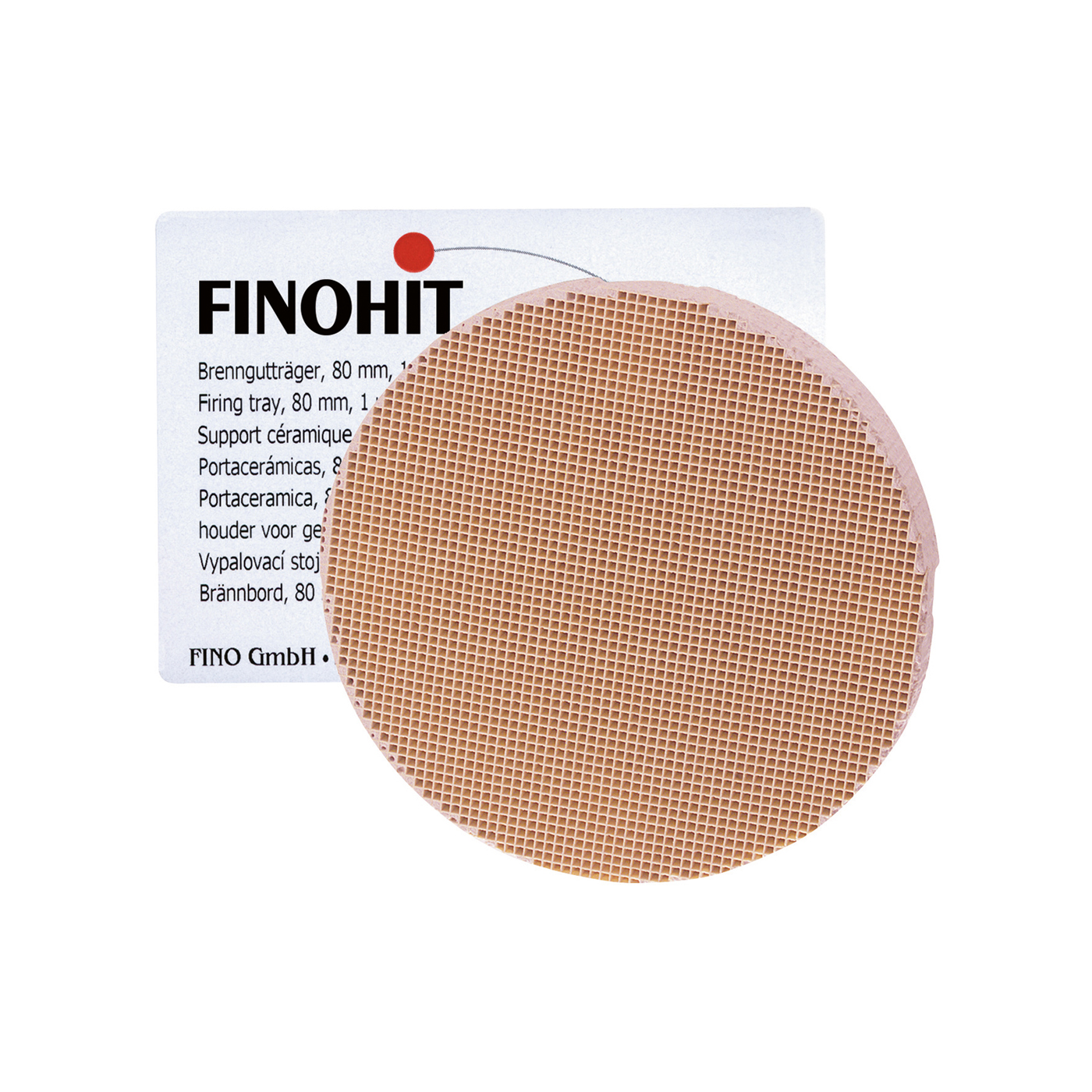 FINOHIT Honeycomb Firing Tray, ø 80 mm x 10 mm - 1 piece