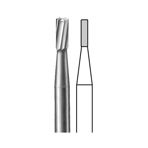 HM-Zylinderfräser, Fig. 21, ø 1,0 mm - 1 Stück