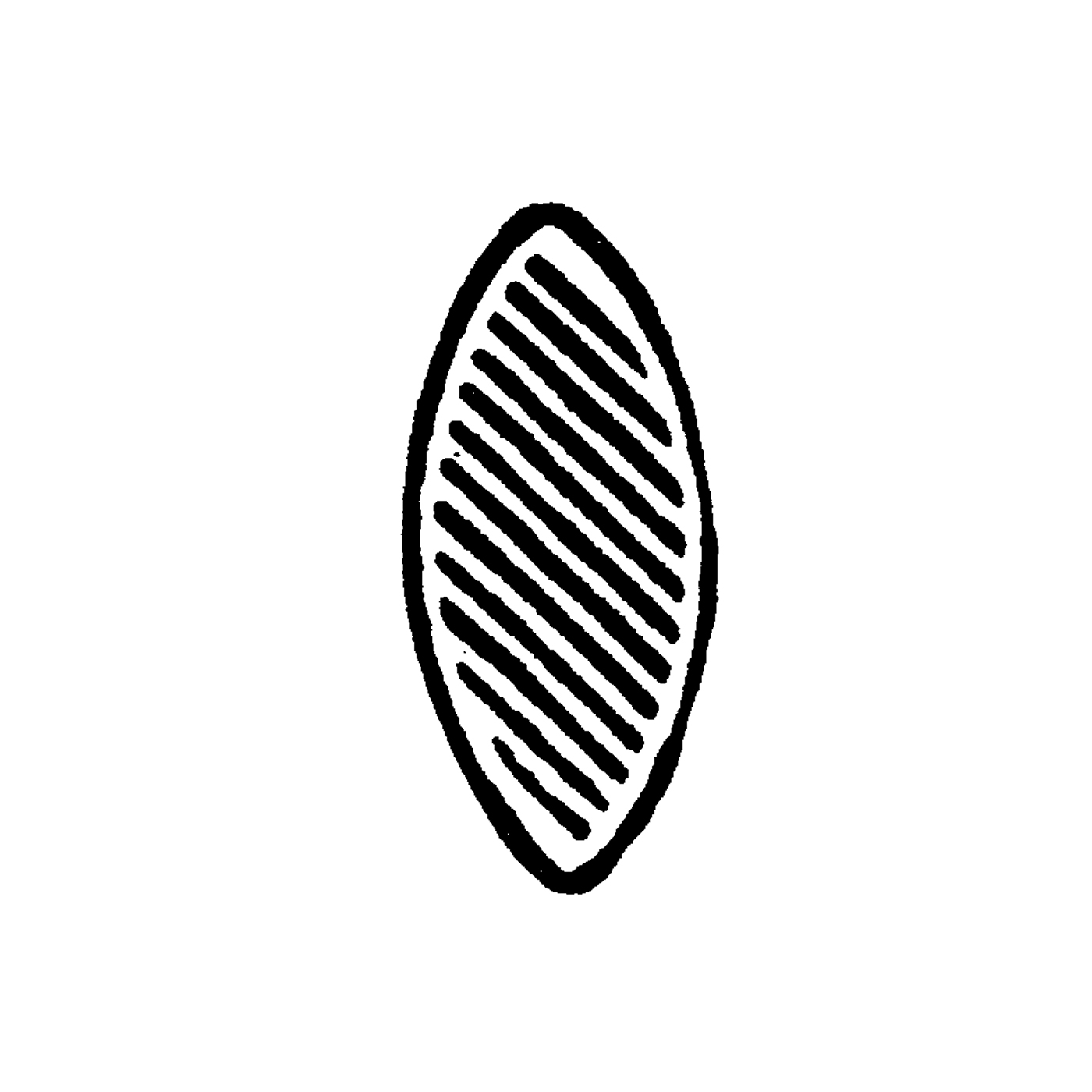 Polishing Steel No. 701, Form 5 - 1 piece Polishing Steel No. 701, Form 5 - 1 piece