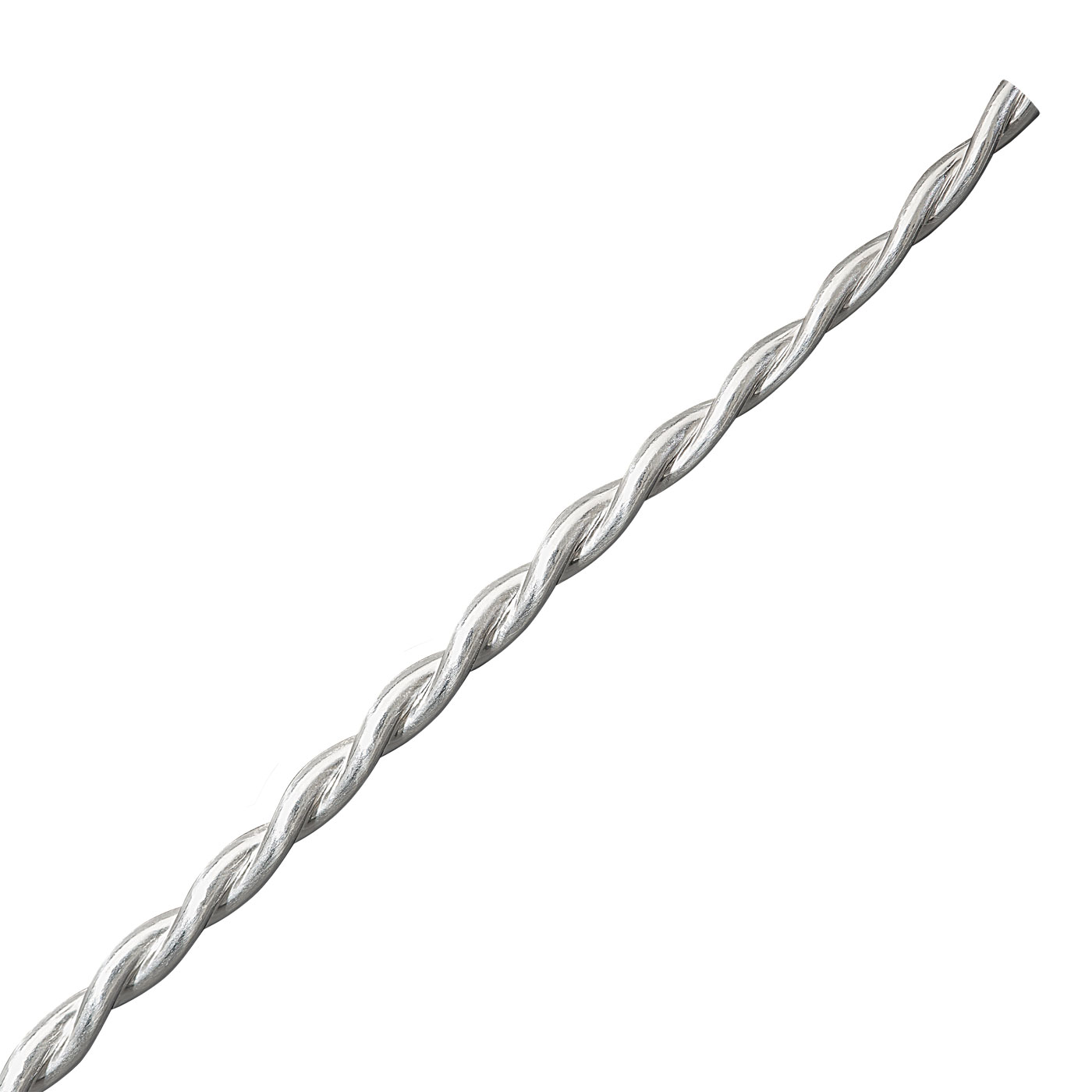 Kordeldraht, 925 Ag, Draht-Ø 1,5 mm - 10 cm