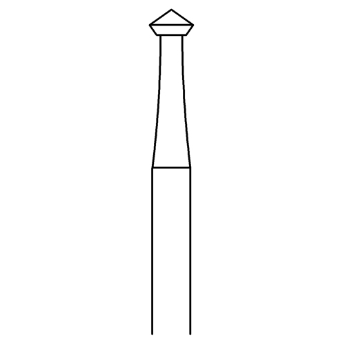 Double Bevel Milling Cutter, Fig. 414, 90°, ø 2.7 mm - 1 piece