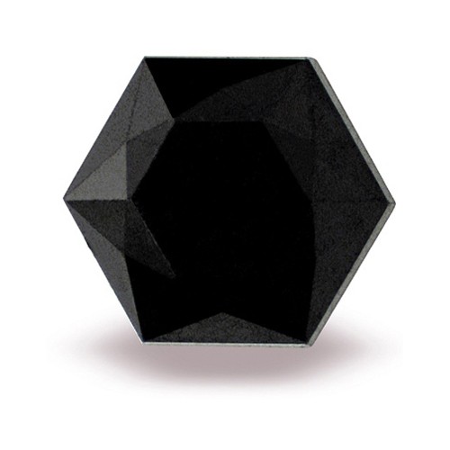 C.Zirconia,black, 4.0,Trophy Cut - 1 piece