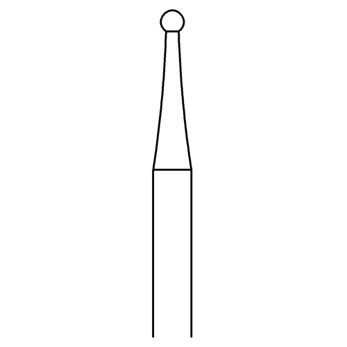 Round Milling Cutter, Fig. 1, ø 1.4 mm - 1 piece