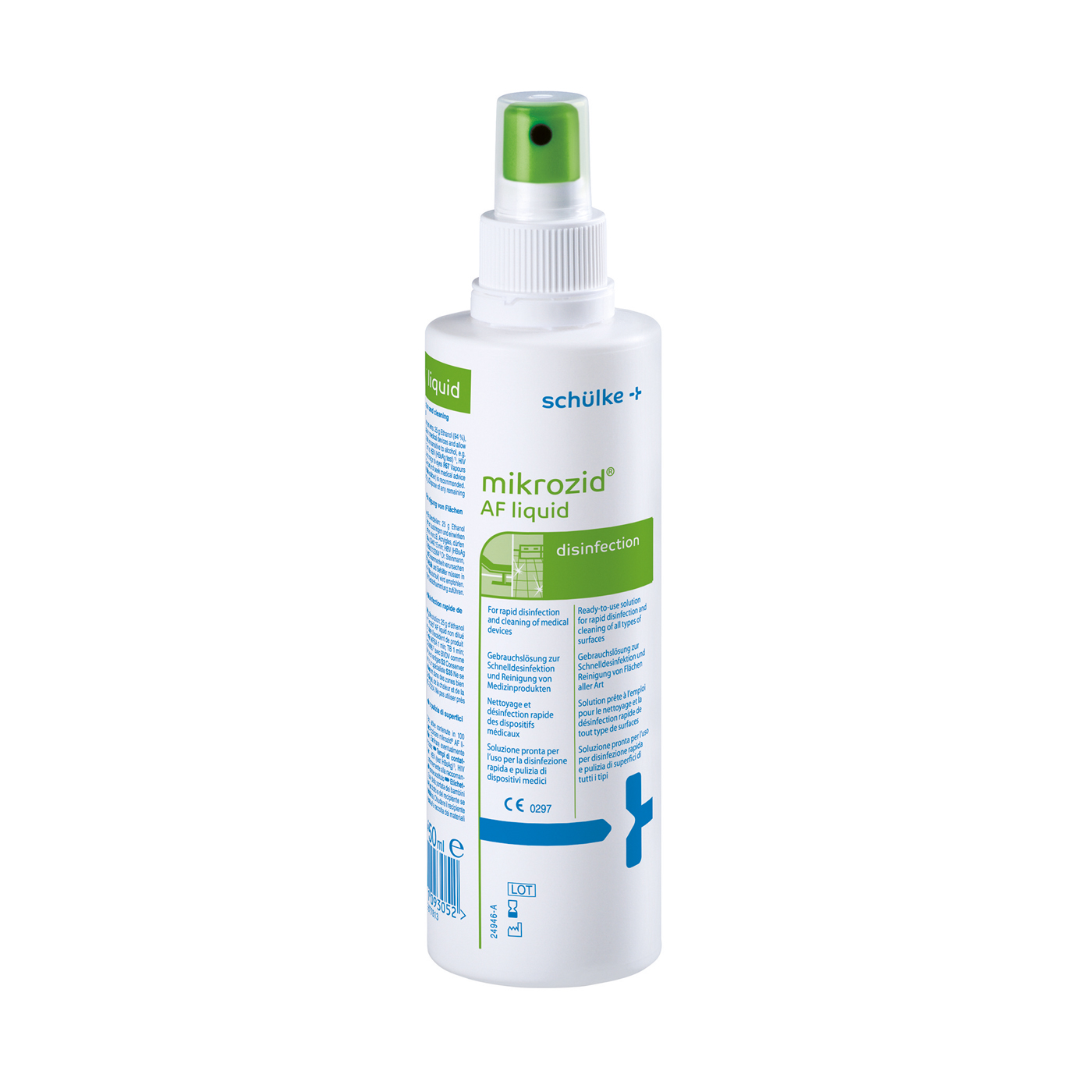 Schülke & Mayr mikrozid AF liquid Flächendesinfektionsmittel - 250 ml