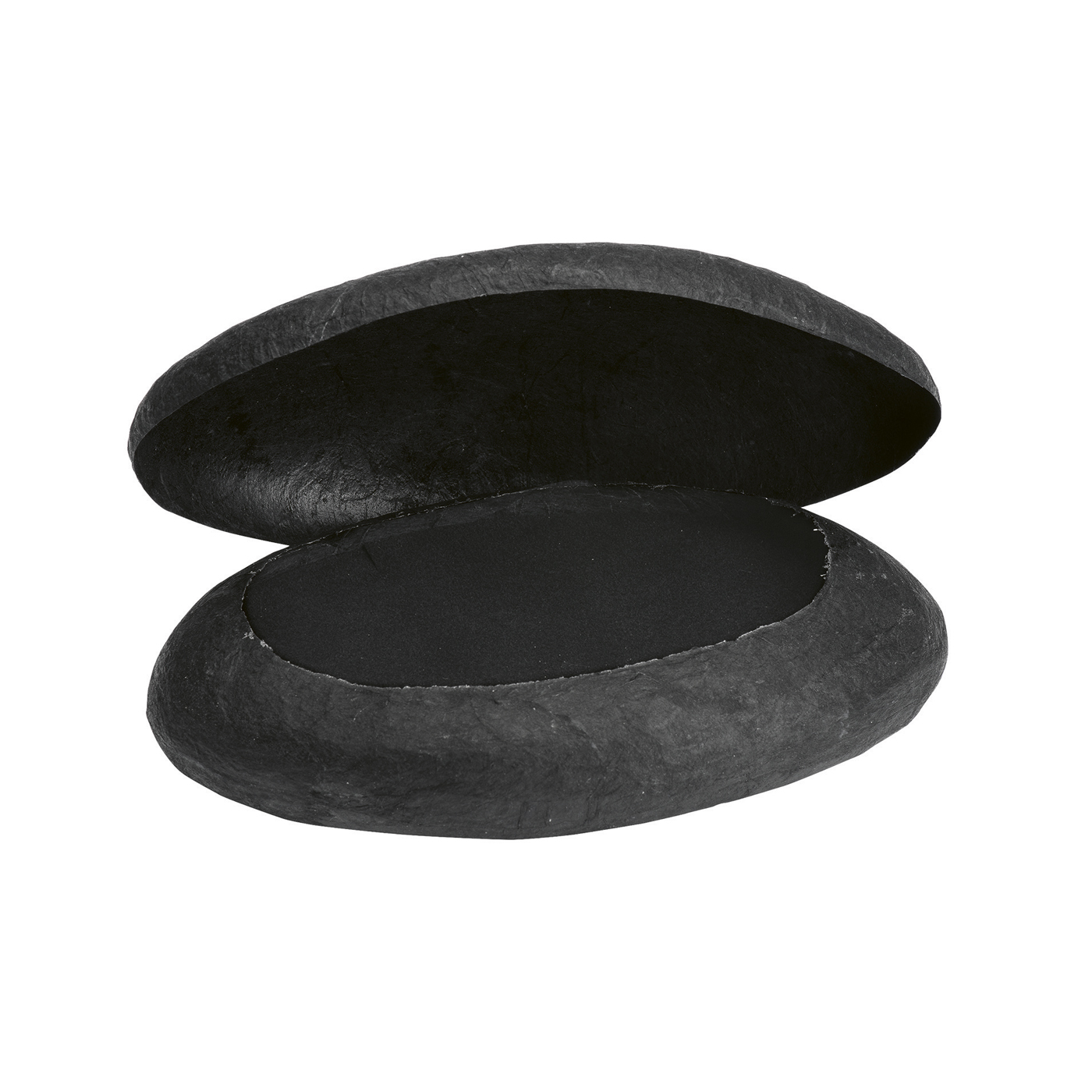 PICA-Design Schmucketui "Stein", schwarz, 150 x 100 x 45 mm - 1 Stück PICA-Design Schmucketui "Stein", schwarz, 150 x 100 x 45 mm - 1 Stück