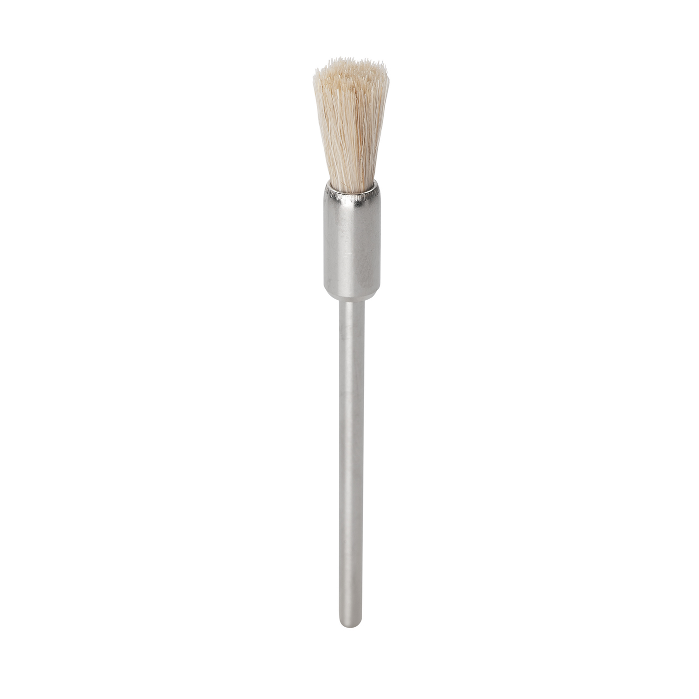 Pen Brushes, Goat Hair, White, ø 5 mm - 12 pieces