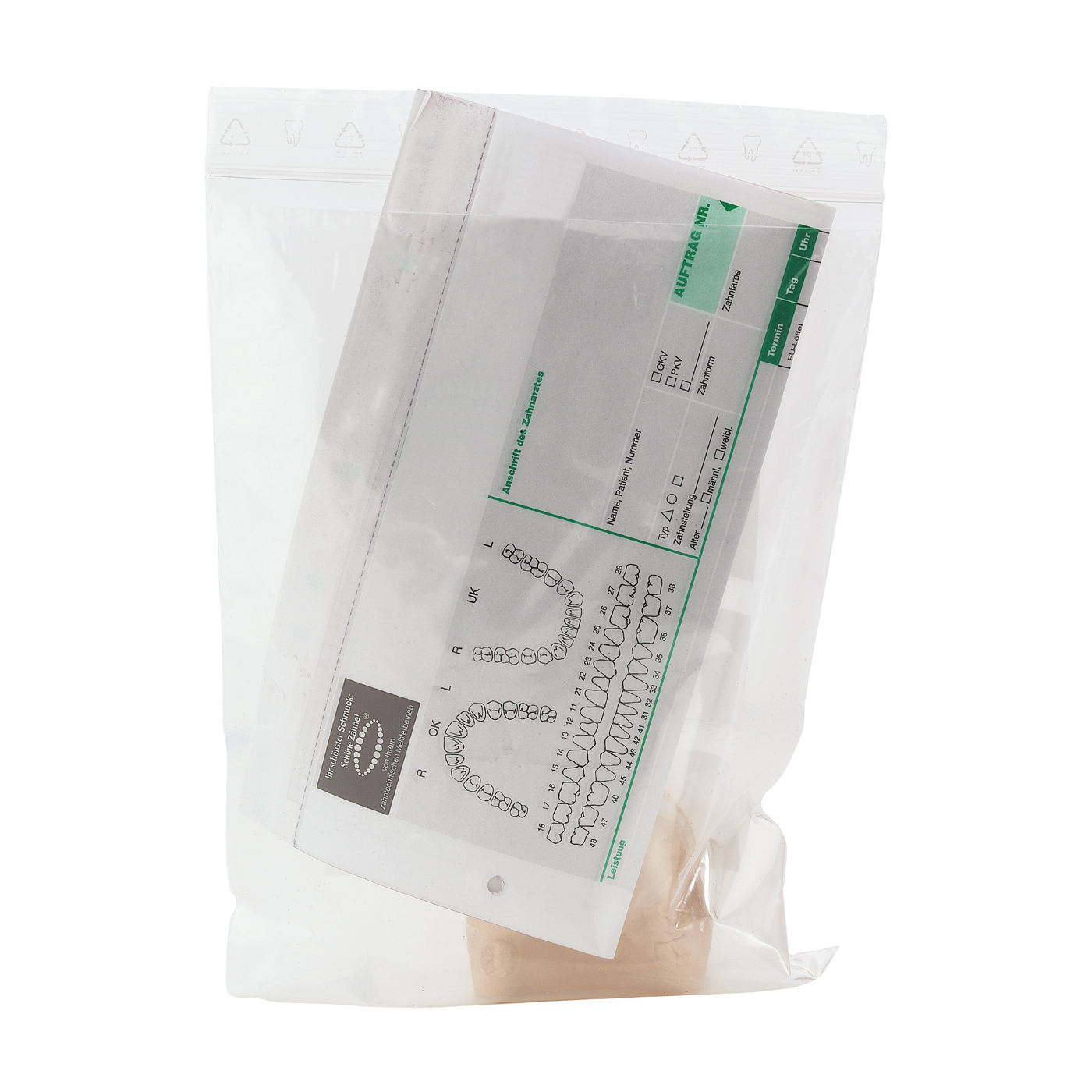 FINO Zip Lock Bags, with Work Pouch, 180 x 250 mm - 1000 pieces