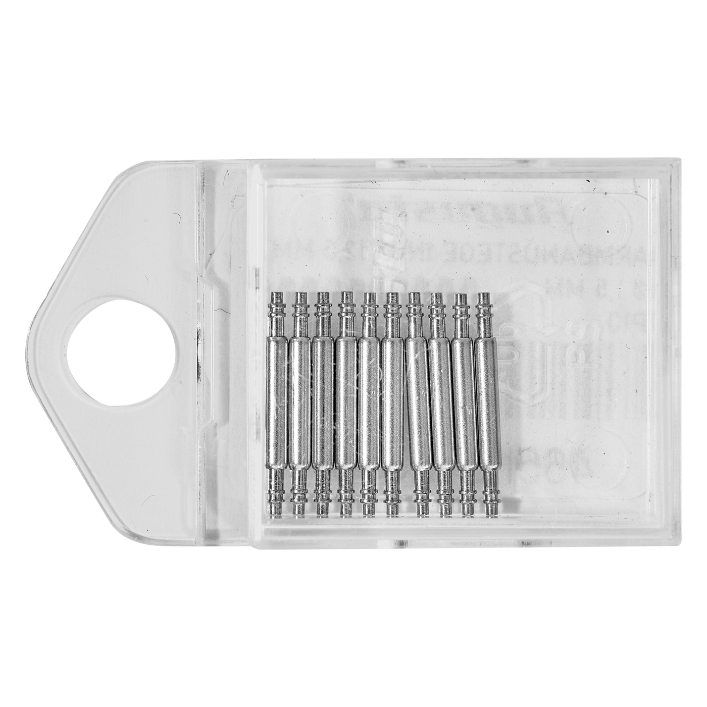 Federstege mit Doppelbund, Edelstahl, Ø 1,5 mm, 12 mm - 10 Stück