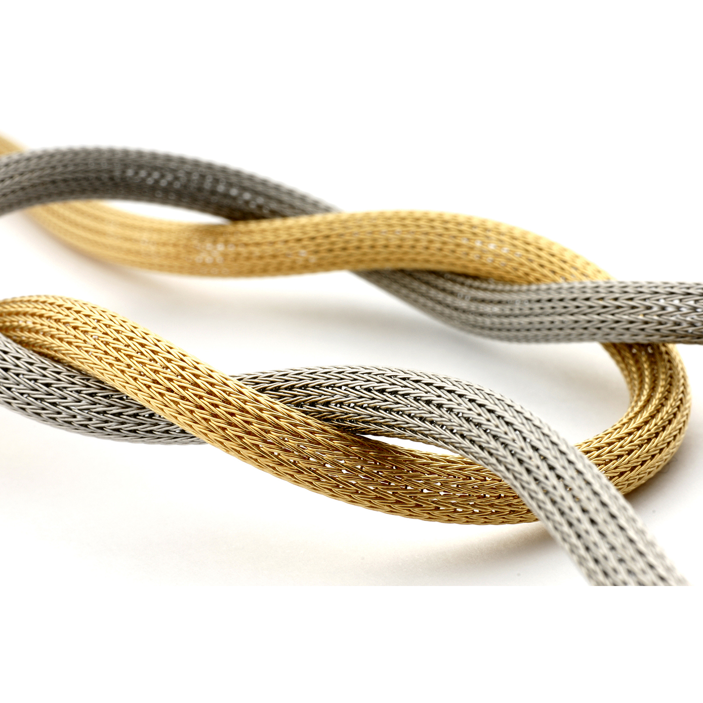 Halsreif "Calza", ES, ø 3 mm, 40 cm, Bajonett - 1 Stück