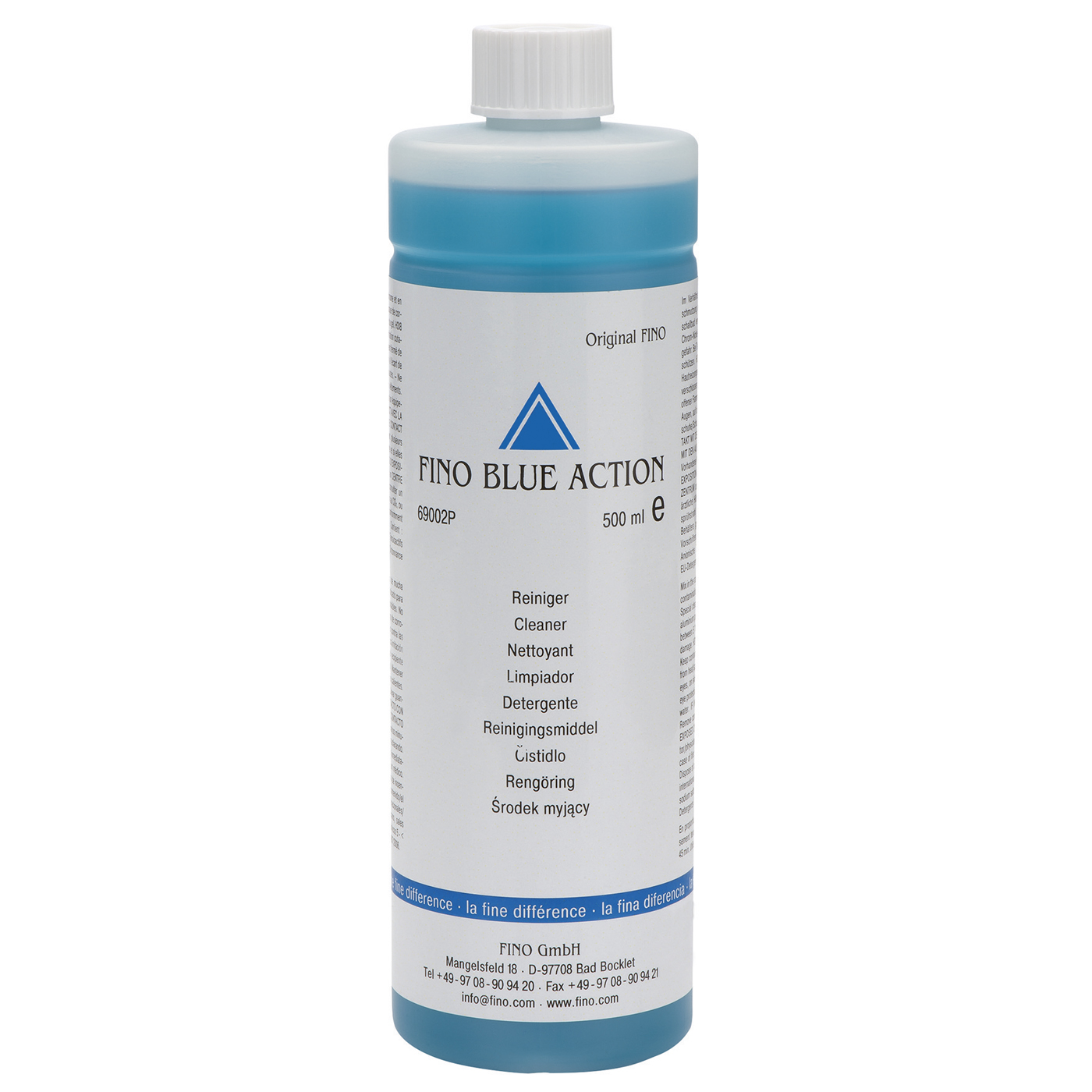 FINO BLUE ACTION Reiniger, Probepack - 500 ml