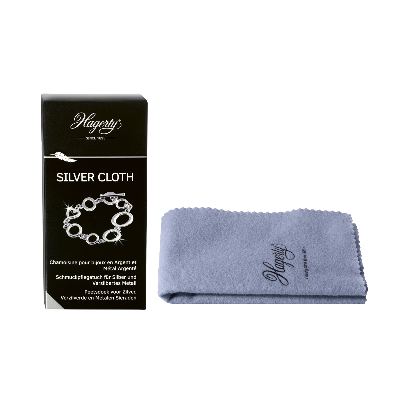 Hagerty Silver Jewellery Cleaning Cloth - 1 piece