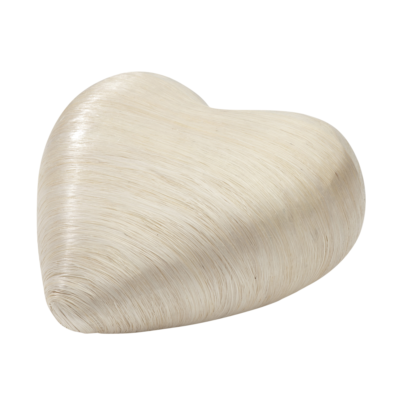 Decoration Hearts, Natural Light, 160 mm - 3 pieces Decoration Hearts, Natural Light, 160 mm - 3 pieces