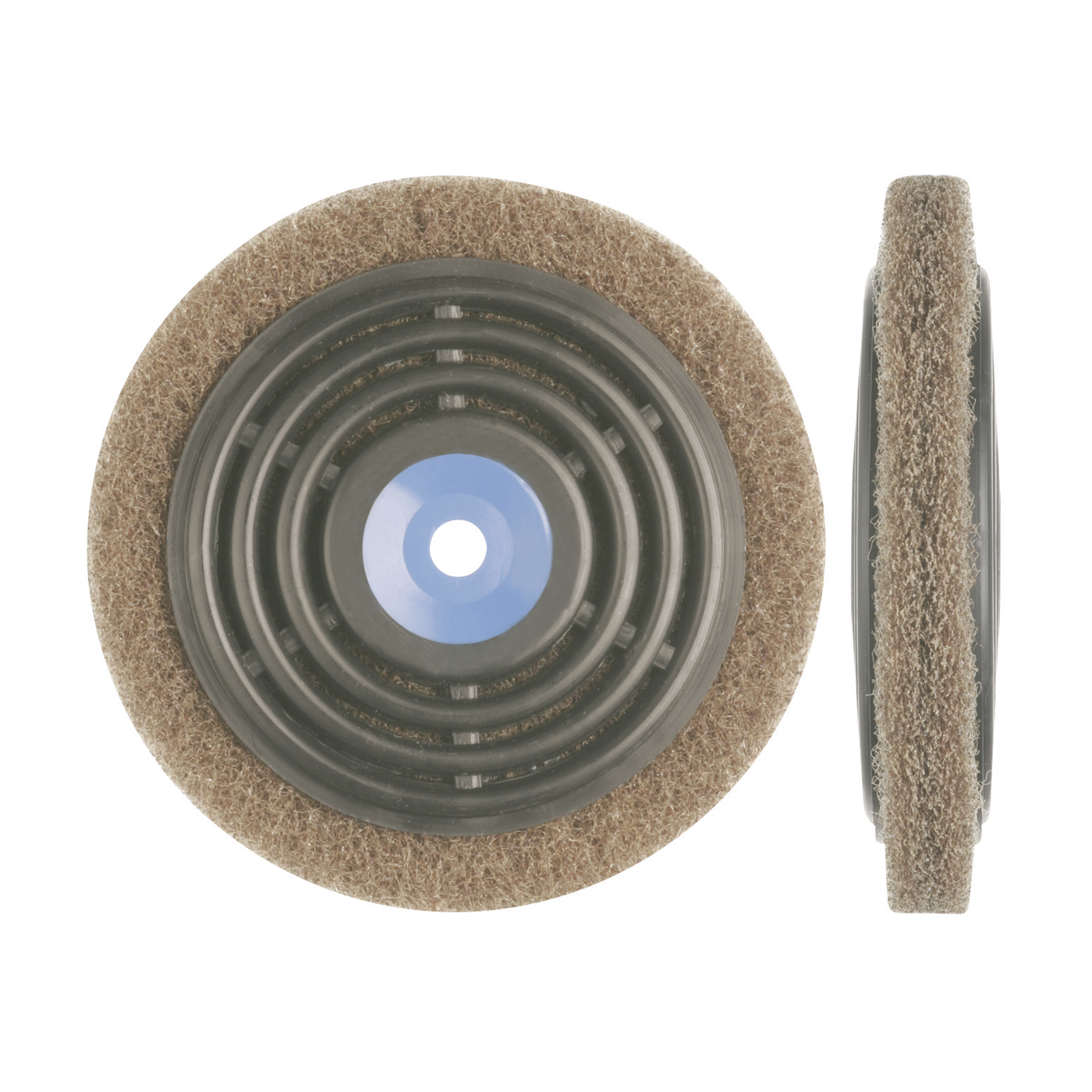 Grinding Fleece Wheel, Coarse, 2 Layers, ø 80 mm - 1 piece