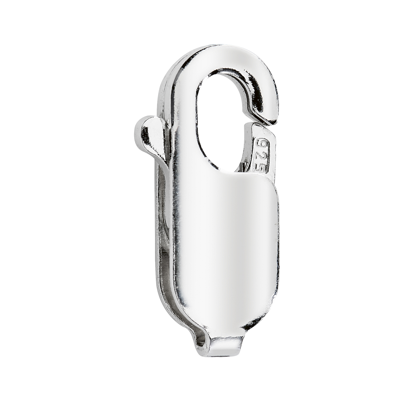 Lobster Clasp, 925Ag, 5 x 12 mm - 1 piece Lobster Clasp, 925Ag, 5 x 12 mm - 1 piece