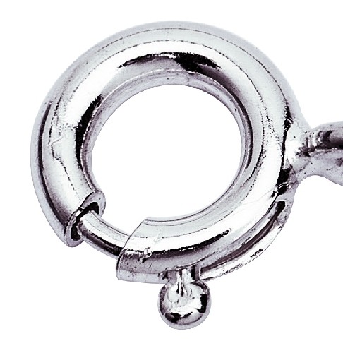 Foxtail Chain, 925Ag, 1.00 mm, 42 cm - 1 piece
