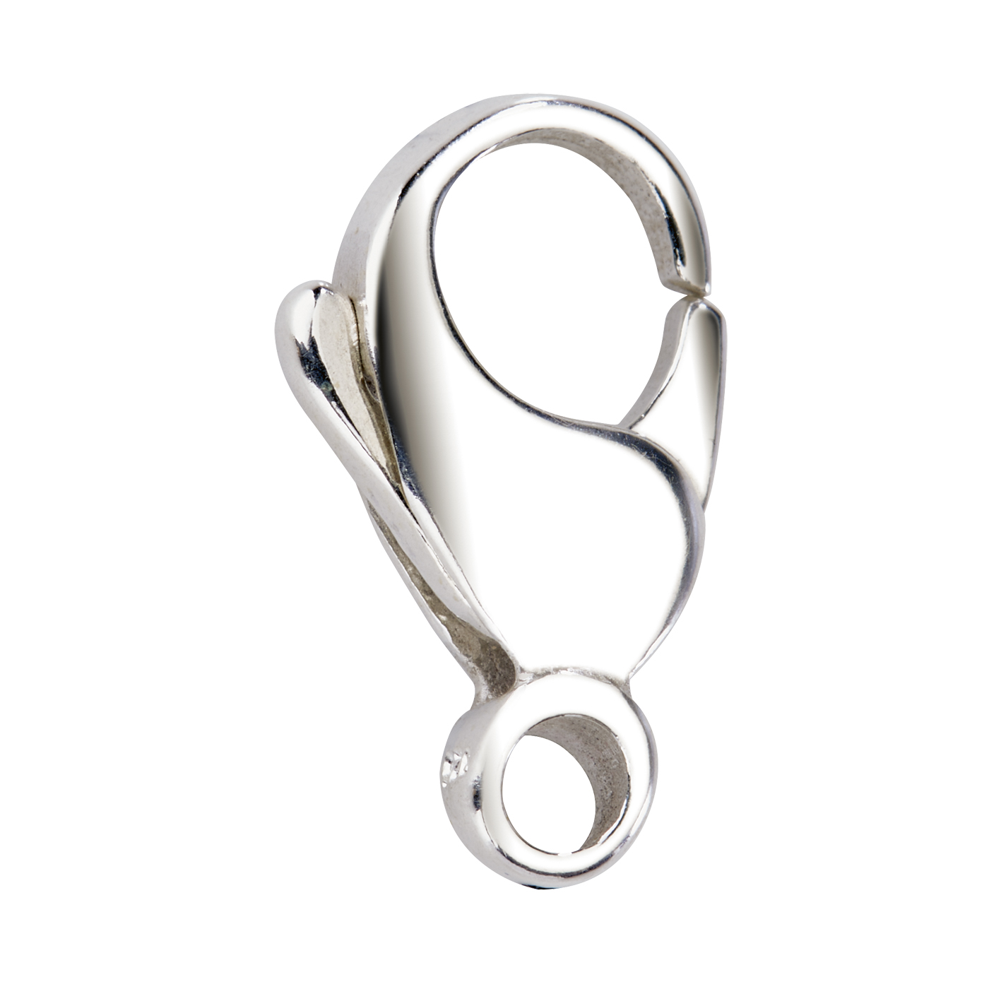 Karabiner, 585 WG, 13 mm, bauchig, schwere Ausführung - 1 Stück