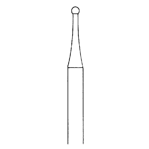 Round Milling Cutter, Fig. 1. ø 1.1 mm - 1 piece